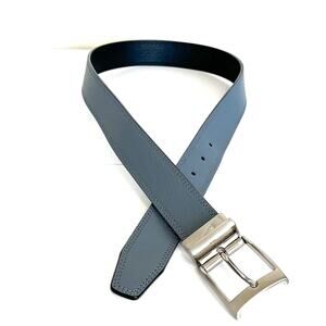 Nike Golf Leather Reversible Mens Belt Size 32‎ Gray Black Athletic Work Casual